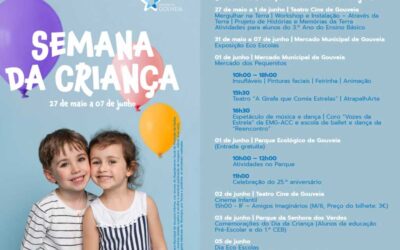 Semana da Criança anima Gouveia com atividades lúdicas e educativas de 31 de maio a 5 de junho