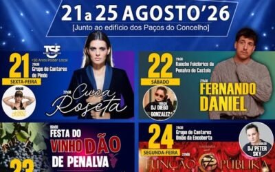 CARTAZ FESTAS PENALVA DO CASTELO 2026