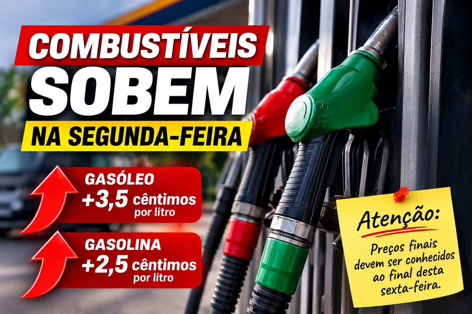 Subida Combustíveis